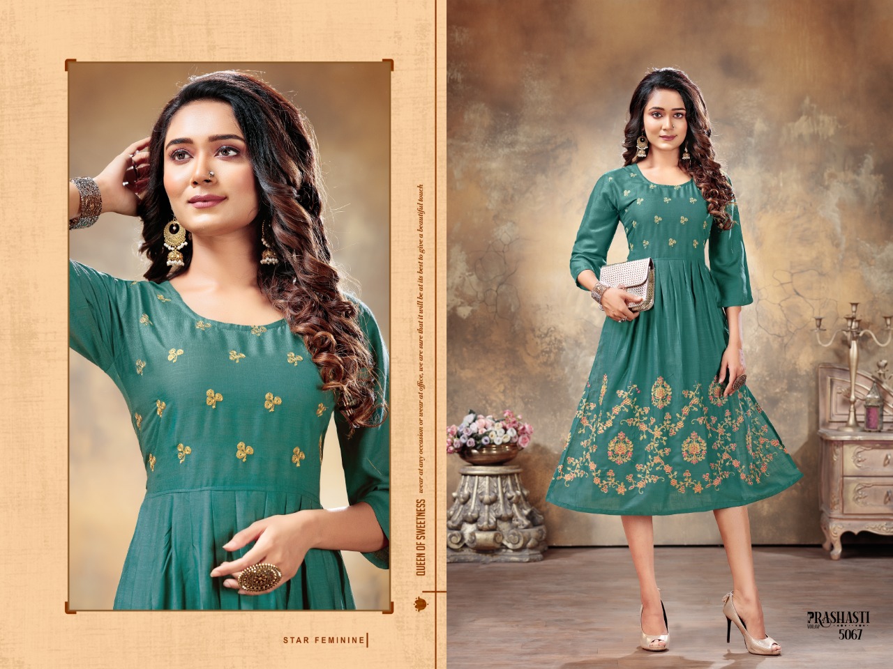 Premnath Prashashti Vol. 2 Festival Wear Designer Kurtis