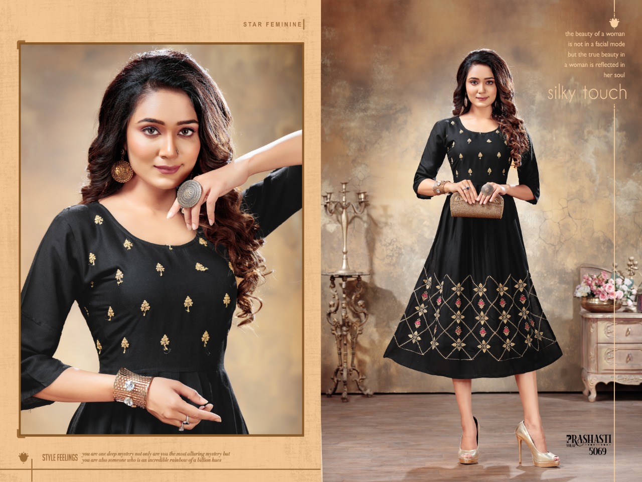 Premnath Prashashti Vol. 2 Festival Wear Designer Kurtis
