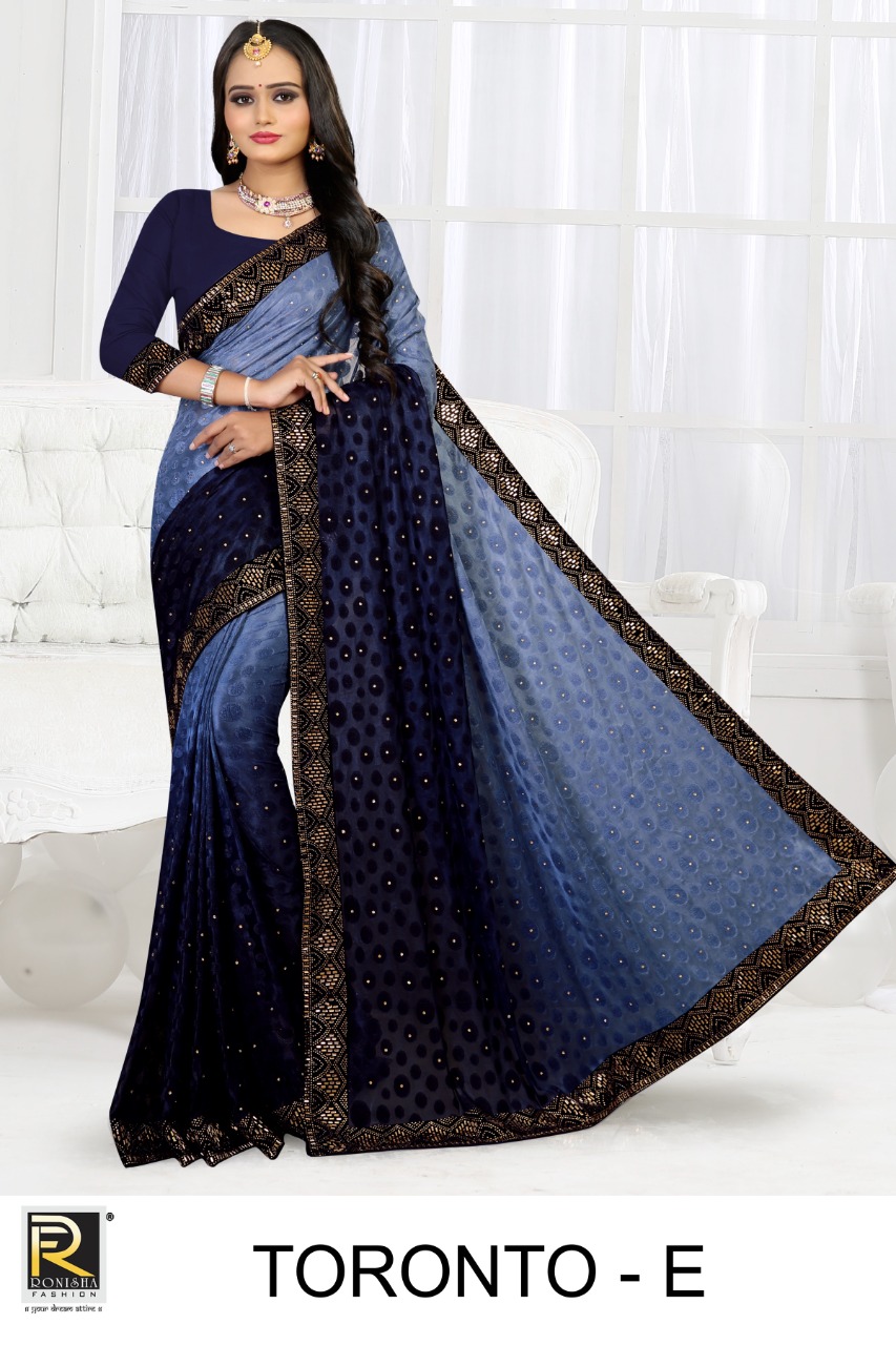 Ranjna Toronto Siroski Diamond Traditional Wear Designer Saree Collection