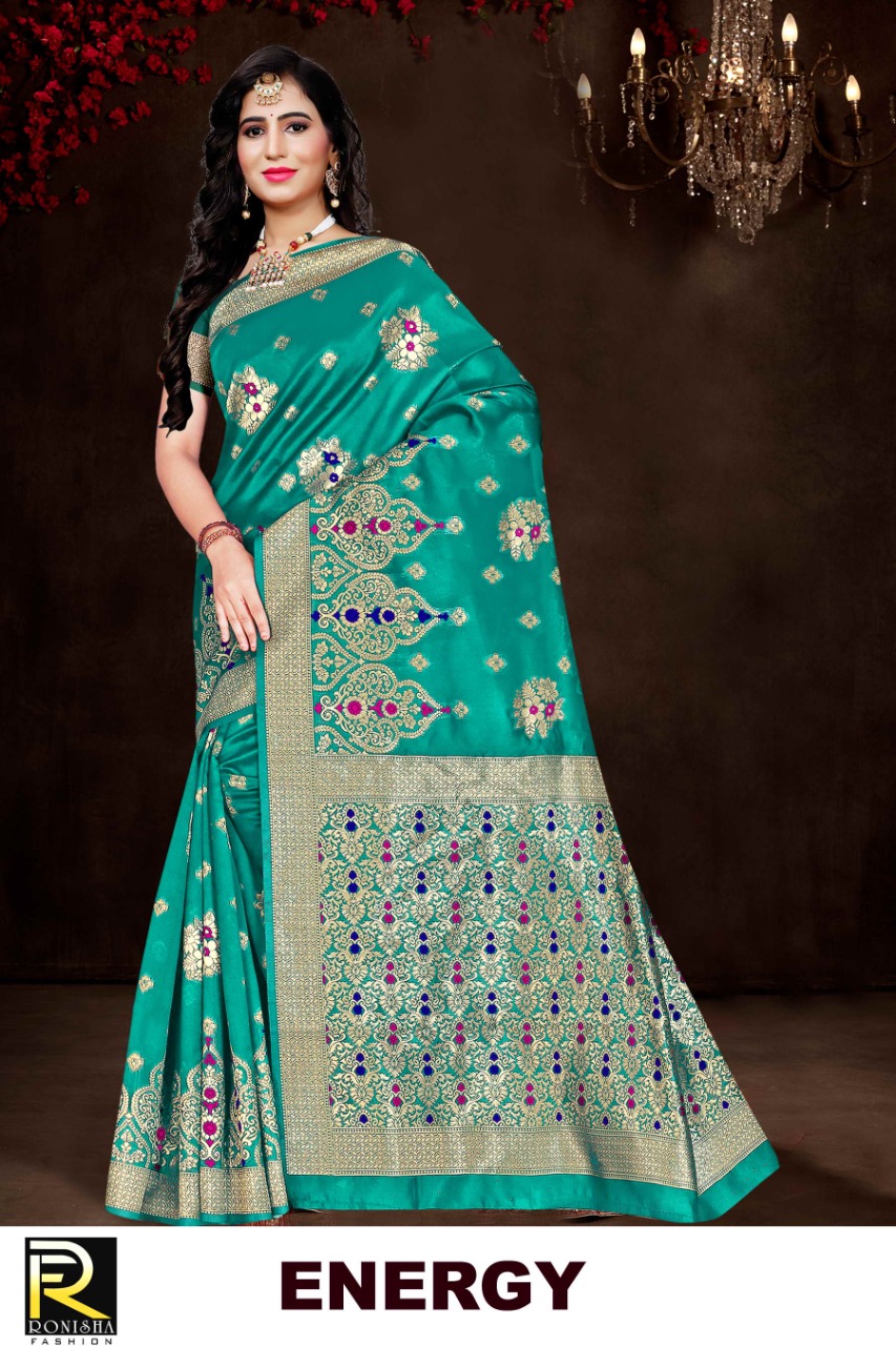 Ranjna Energy Ethnik Wear Silk Saree Collection Wholesale Shop
