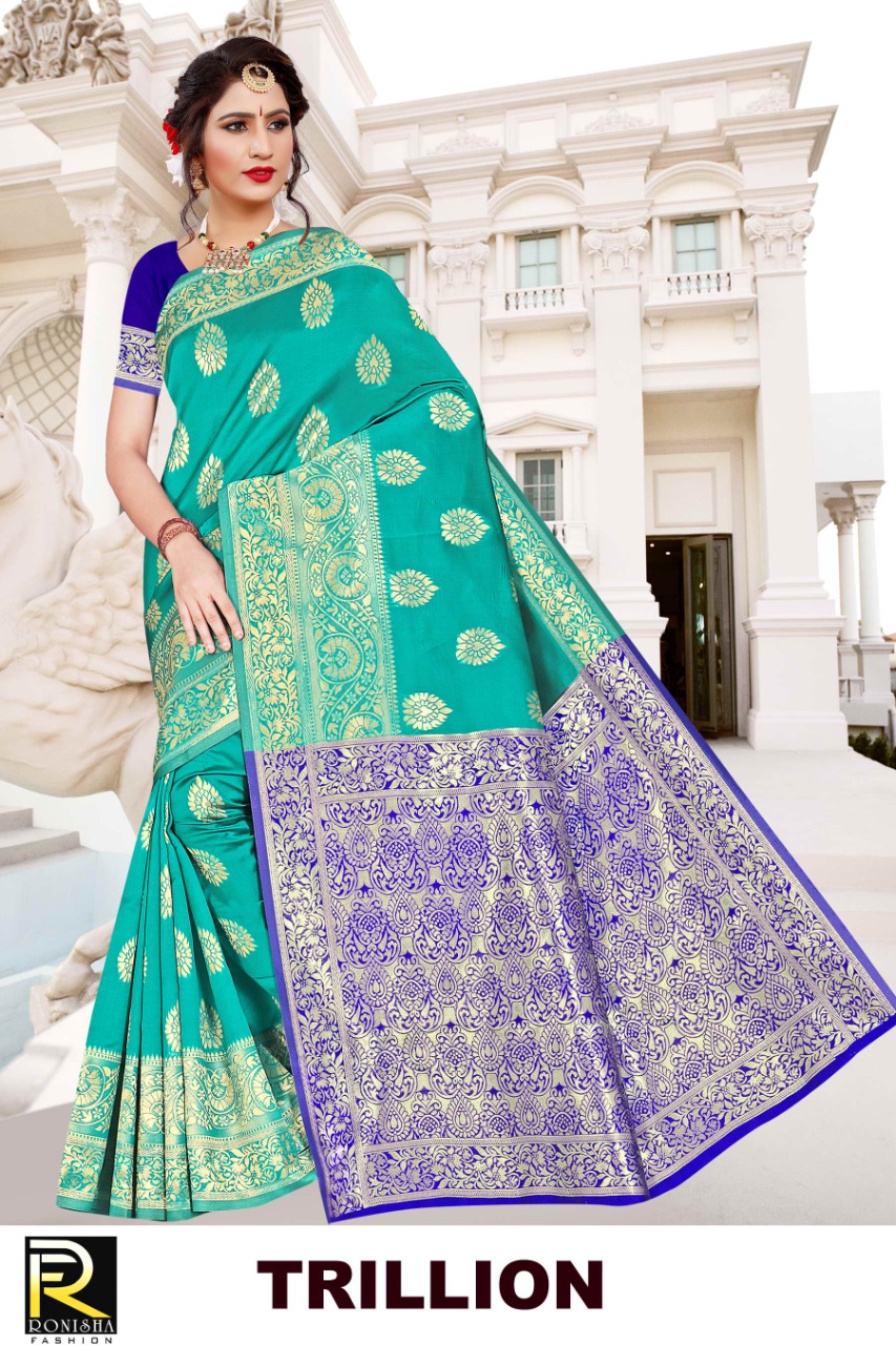 Ranjna Trillion Casual Wear Silk Saree Collection