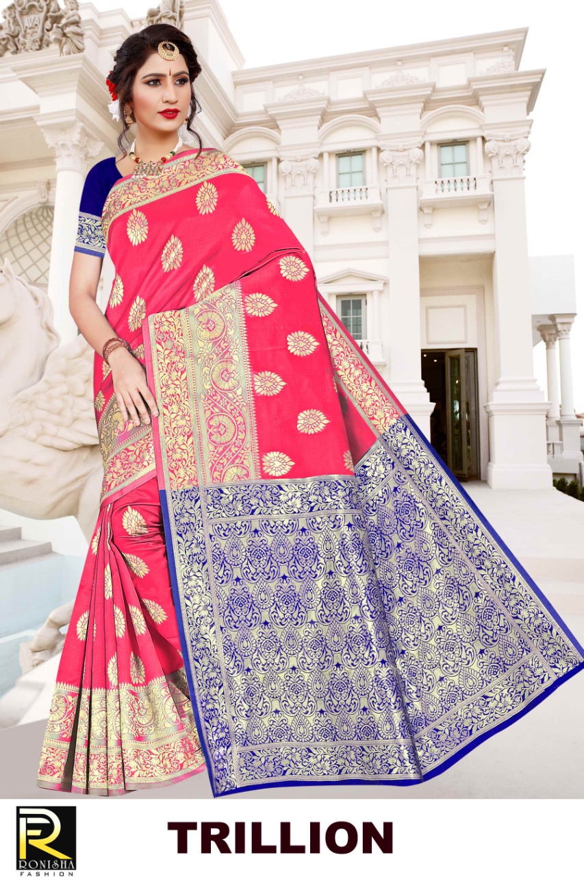 Ranjna Trillion Casual Wear Silk Saree Collection