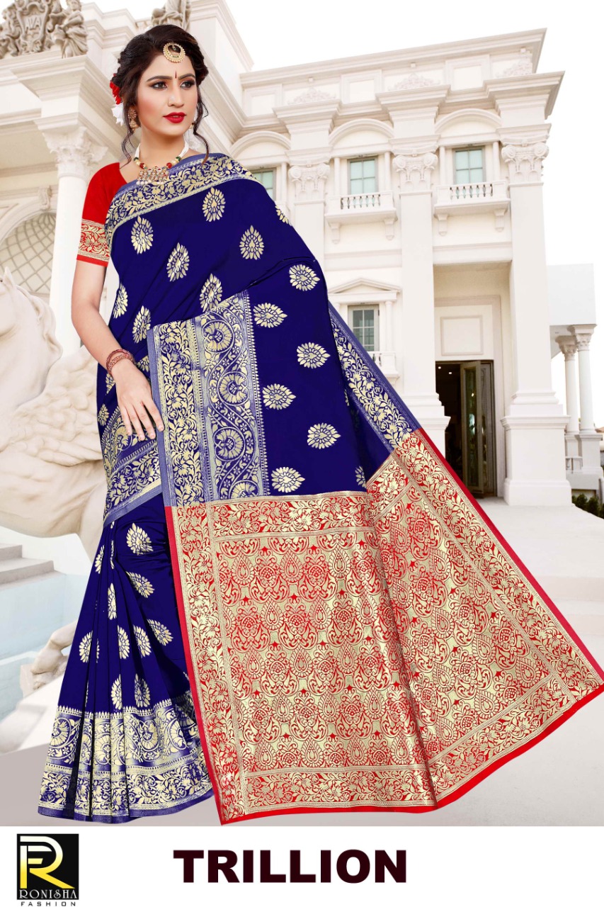 Ranjna Trillion Casual Wear Silk Saree Collection