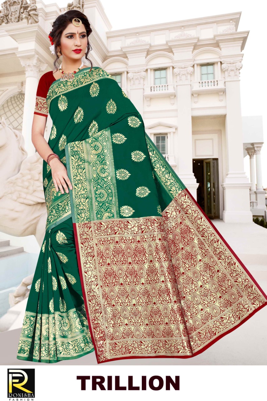 Ranjna Trillion Casual Wear Silk Saree Collection
