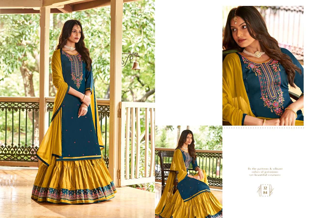 Kessi  Sangeet  Latest Festival Jam Silk With Embroidery Work Readymade Suits  Catalog