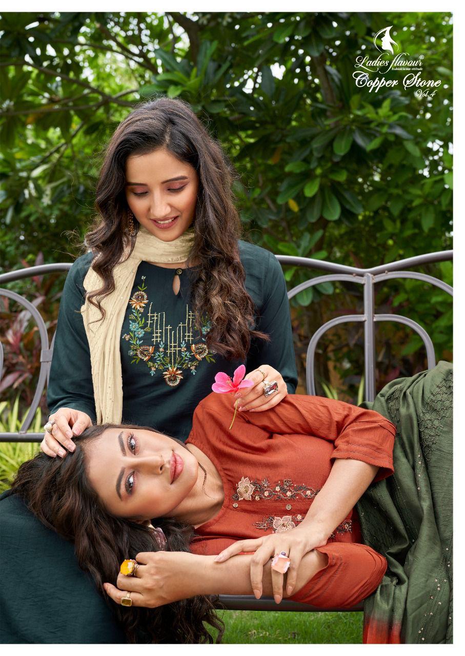 Ladies Flavour Copper Stone  Vol 4 Ready Made Catalog