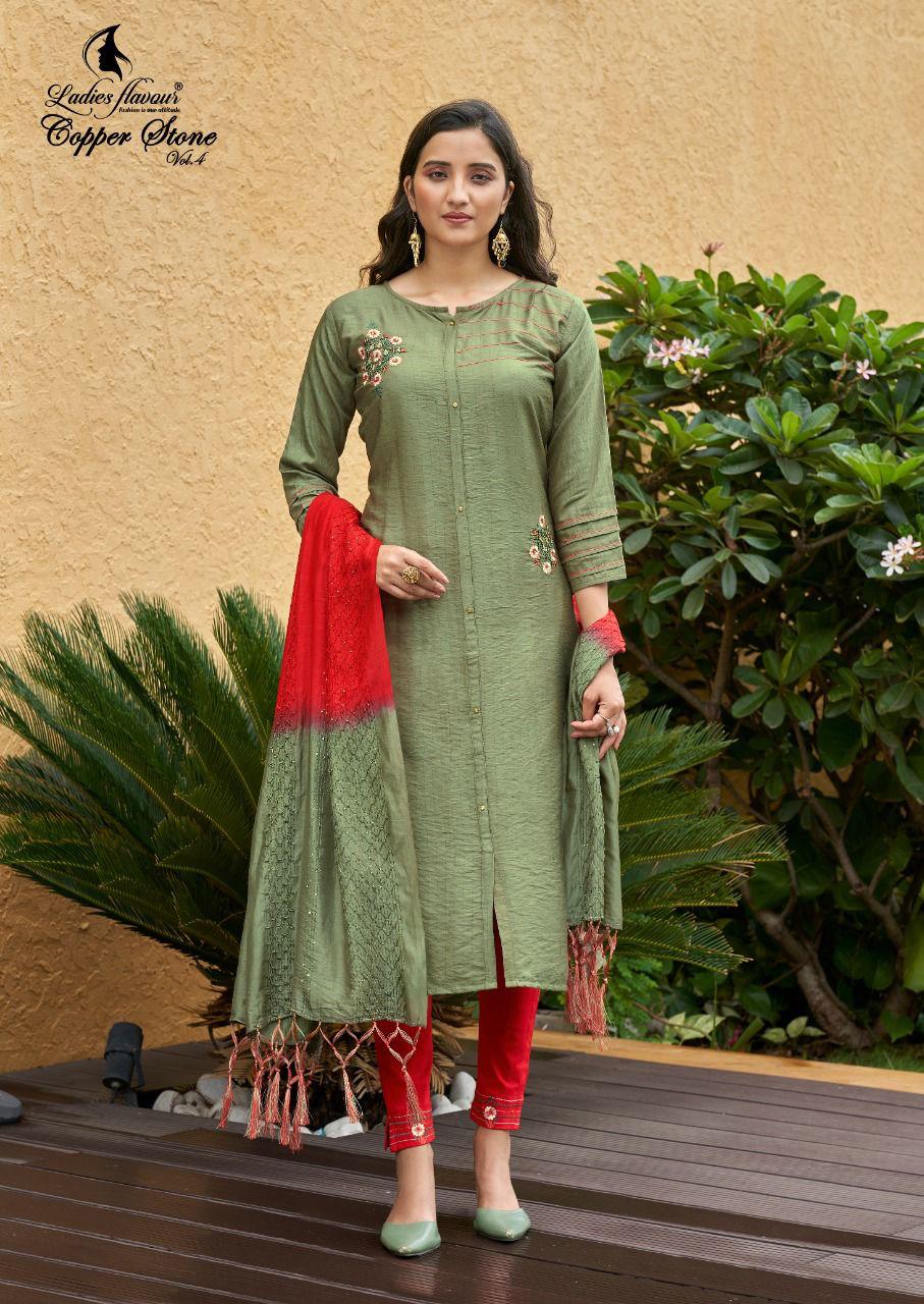 Ladies Flavour Copper Stone  Vol 4 Ready Made Catalog