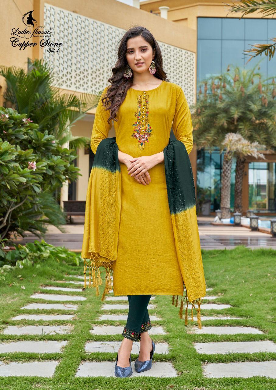 Ladies Flavour Copper Stone  Vol 4 Ready Made Catalog
