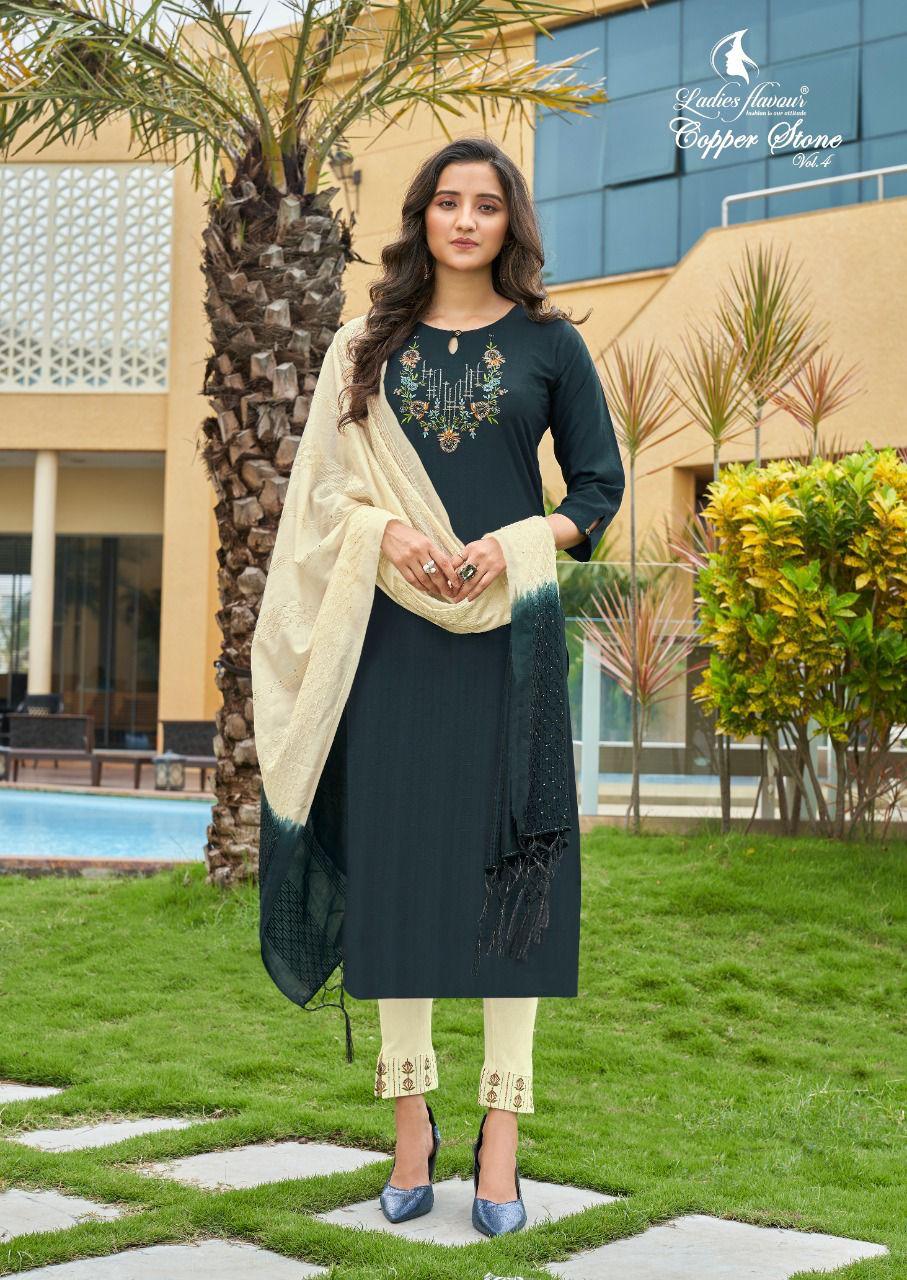 Ladies Flavour Copper Stone  Vol 4 Ready Made Catalog