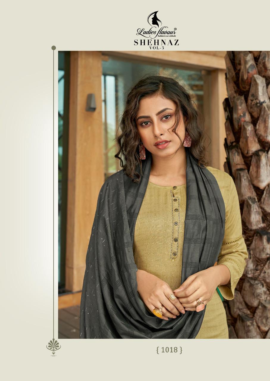 Ladies Flavour Shehnaz Vol  3 Ethnic Wear Ready Made Catalog Buy Kurti Wholesale Catalog 8 Pcs