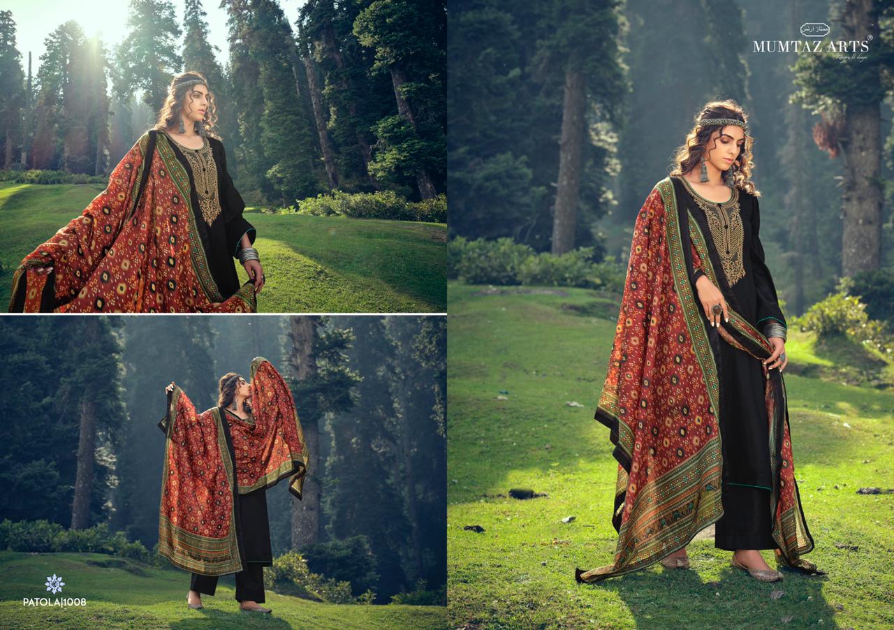Mumtaz Art Patola Wholesale Cotton Dress Material Catalogue