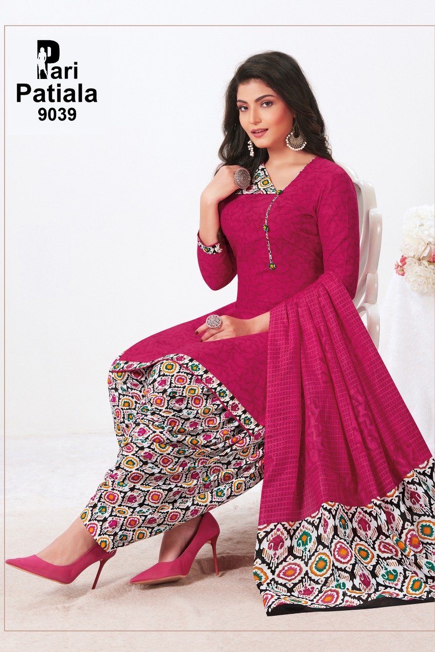 Premenath Pari Patiyala Vol 5 Regular Wear Ready Made Dress Material Catalog