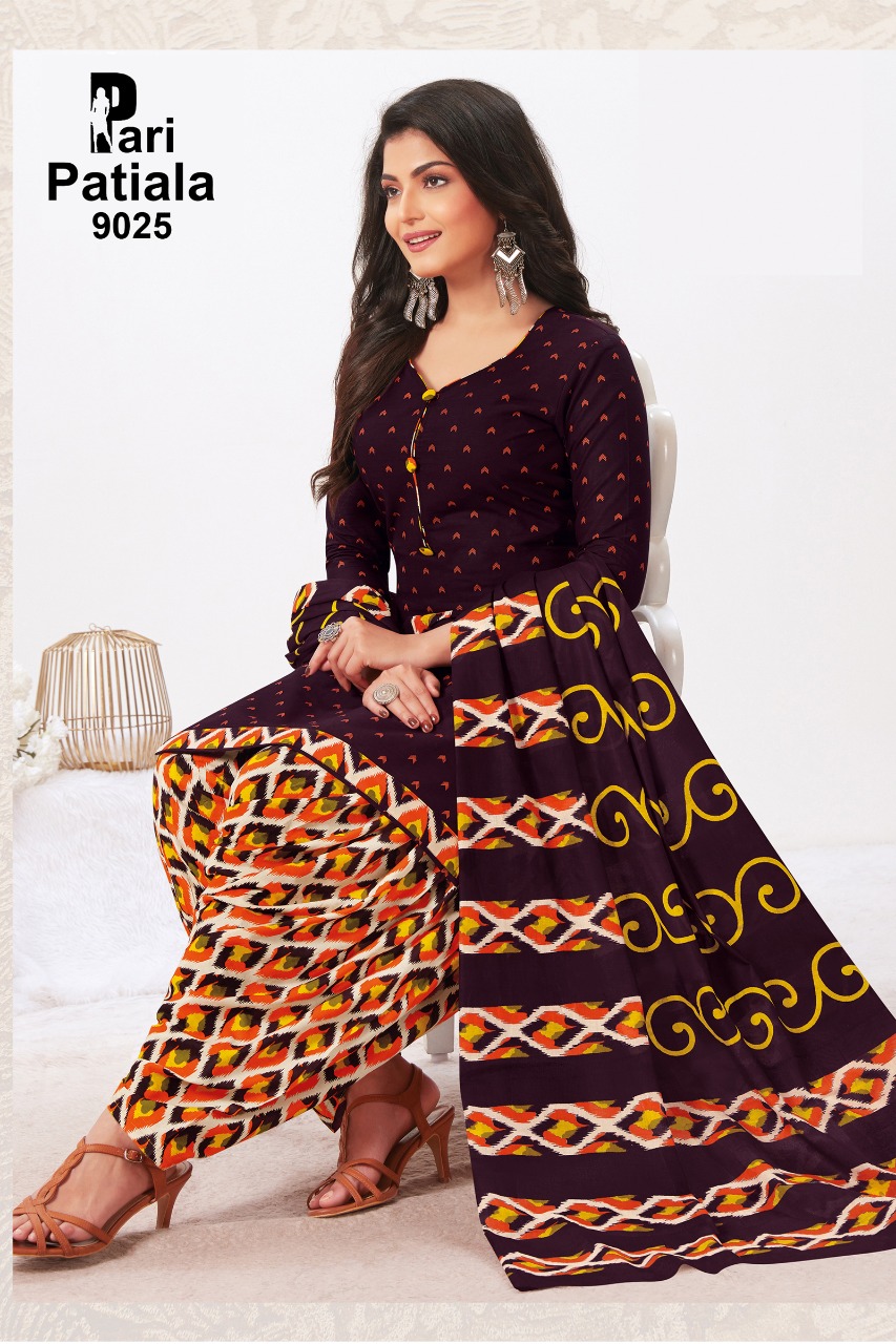 Premenath Pari Patiyala Vol 5 Regular Wear Ready Made Dress Material Catalog