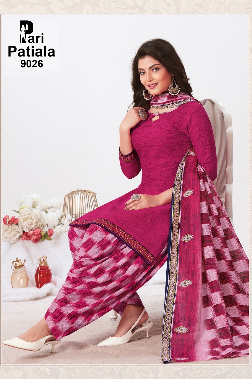 Premenath Pari Patiyala Vol 5 Regular Wear Ready Made Dress Material Catalog