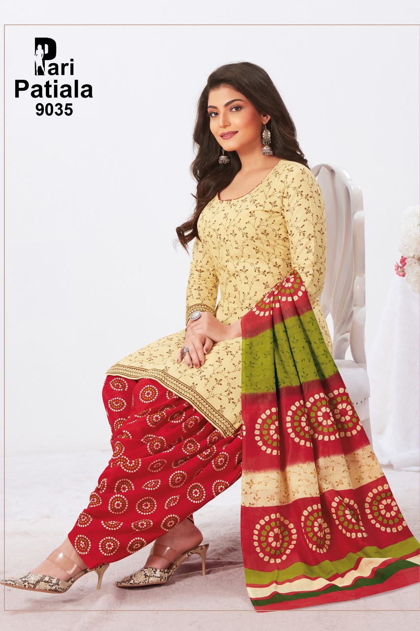 Premenath Pari Patiyala Vol 5 Regular Wear Ready Made Dress Material Catalog