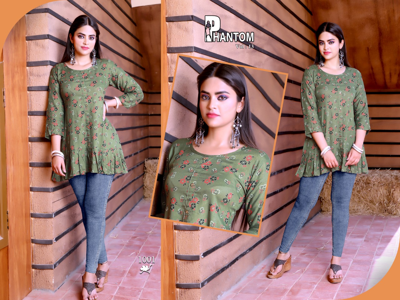 Premnath  Phantom Vol  13 Fancy Wear Short Top Catalog