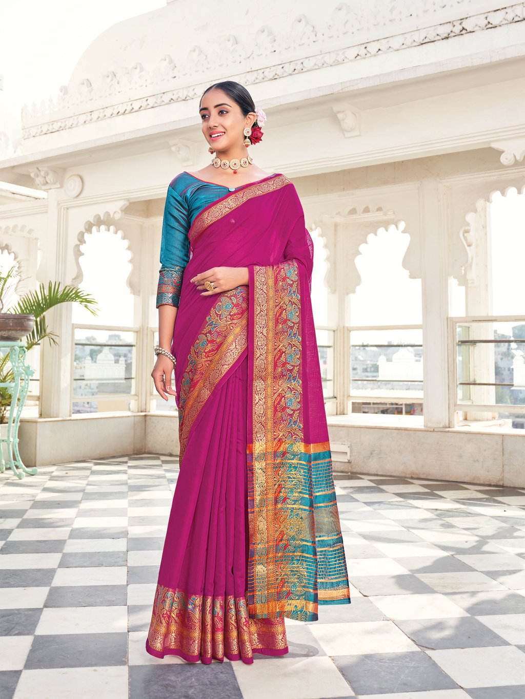 Sangam Matka Handloom Kadi Silk Sarees