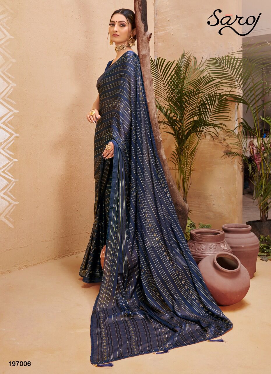 Saroj Haseen Designer Party Wear Saree Catalog Buy Best Wholesale Saree  Catalog