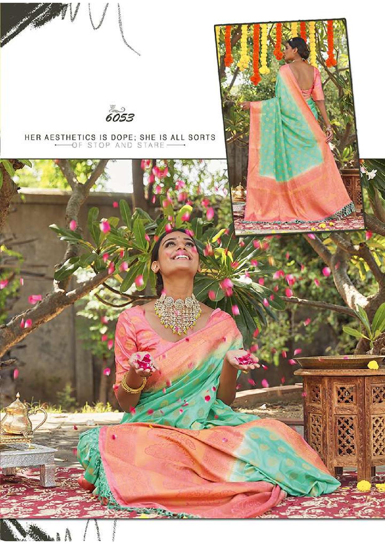 Shangrila Jyoti Festive Wear Silk Sarees Catalog