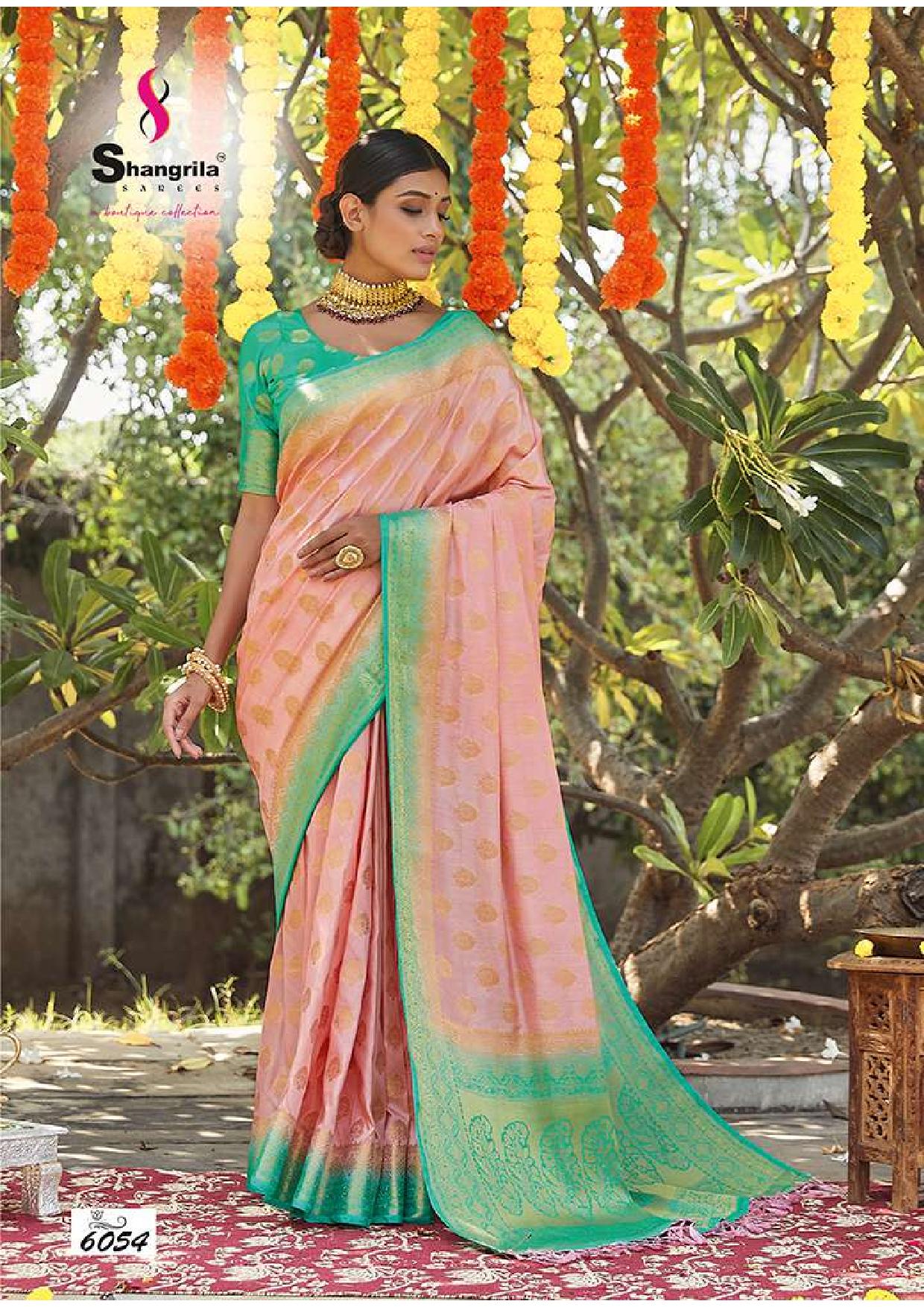 Shangrila Jyoti Festive Wear Silk Sarees Catalog