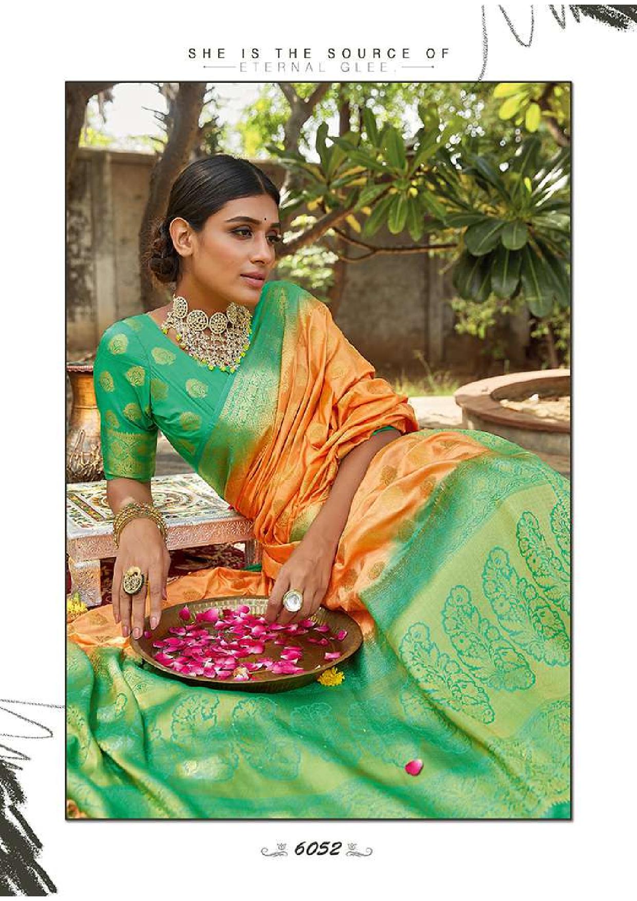 Shangrila Jyoti Festive Wear Silk Sarees Catalog