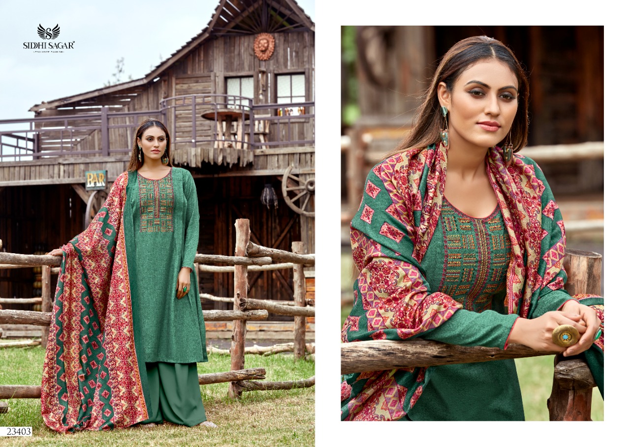 Siddhi Sagar Hansika Exclusive Pashmina Catalog