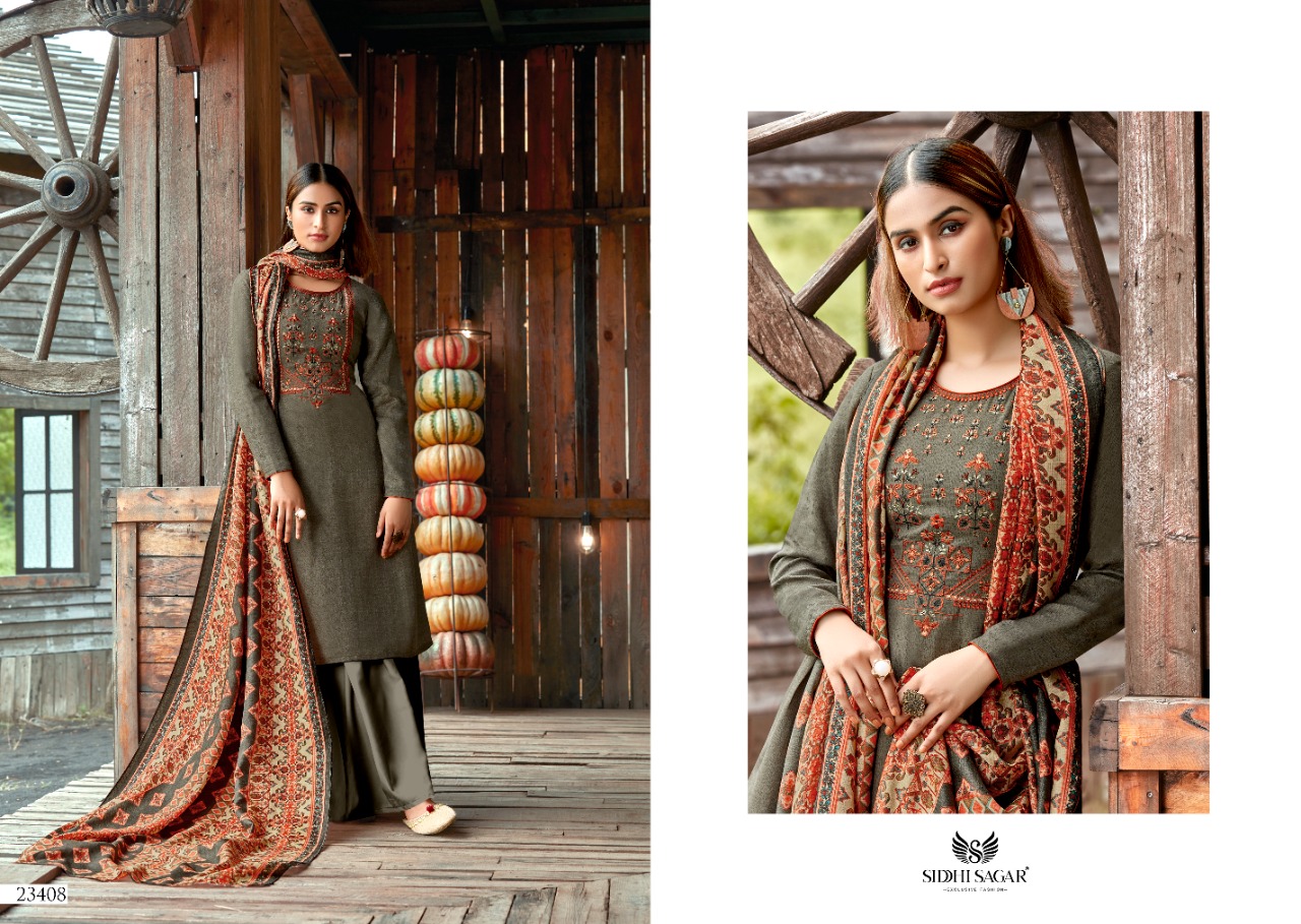 Siddhi Sagar Hansika Exclusive Pashmina Catalog