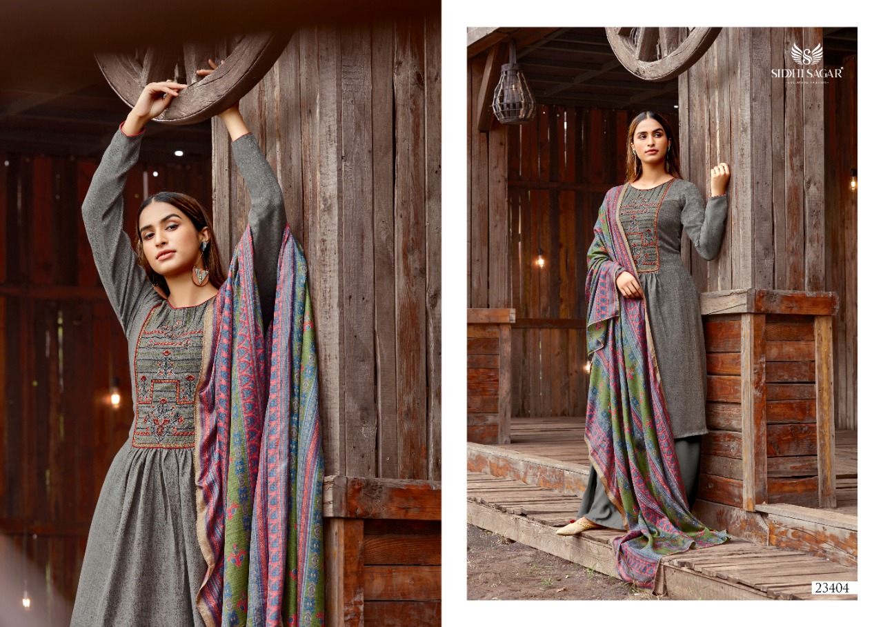 Siddhi Sagar Hansika Exclusive Pashmina Catalog