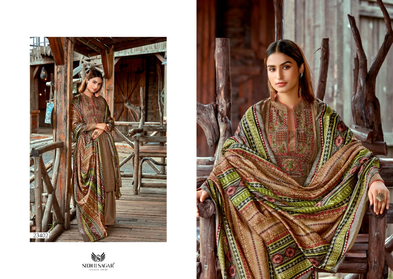 Siddhi Sagar Hansika Exclusive Pashmina Catalog