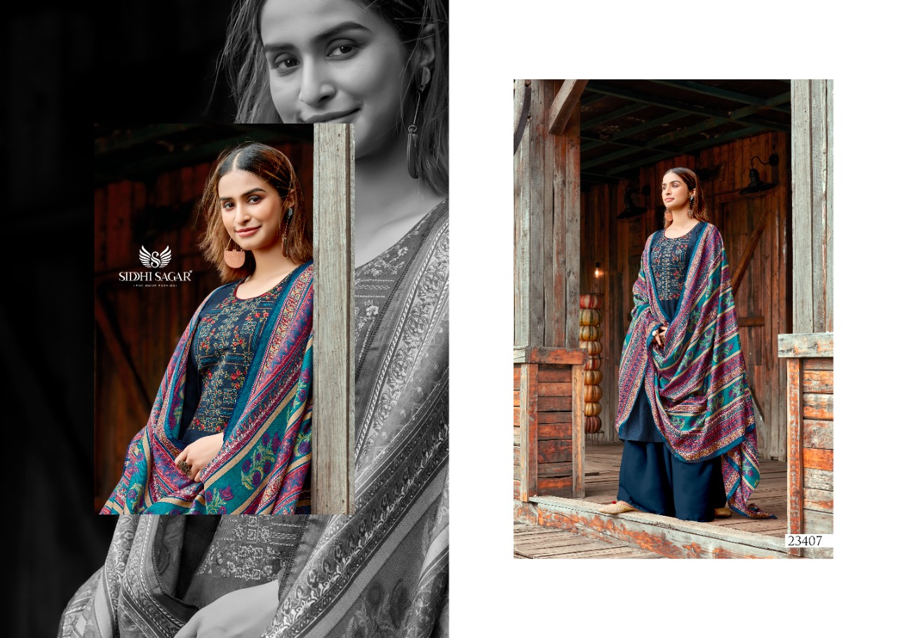Siddhi Sagar Hansika Exclusive Pashmina Catalog