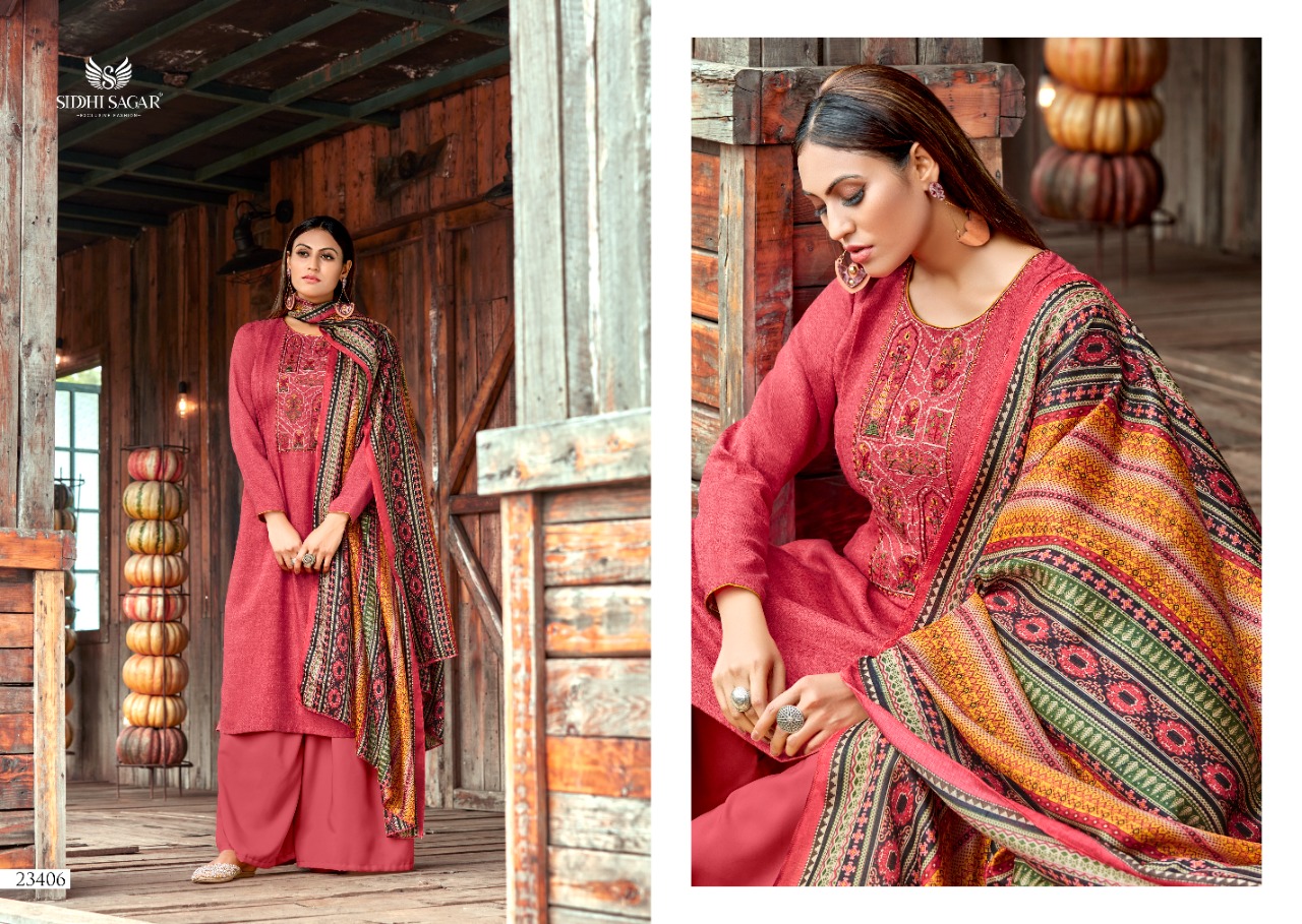Siddhi Sagar Hansika Exclusive Pashmina Catalog
