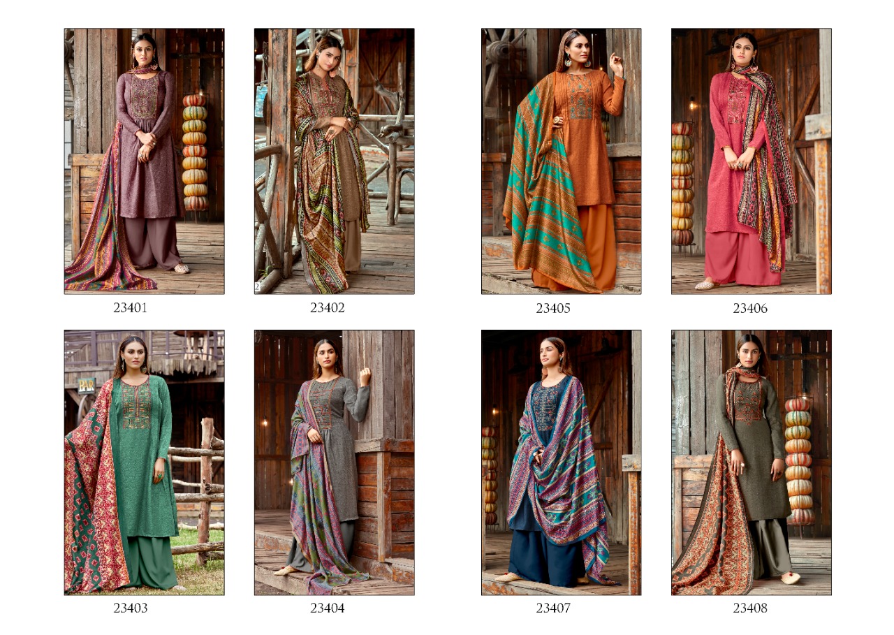 Siddhi Sagar Hansika Exclusive Pashmina Catalog