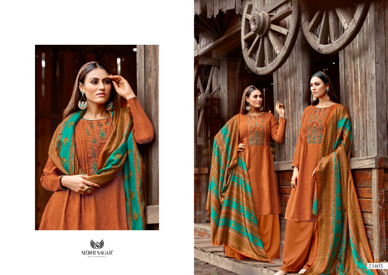 Siddhi Sagar Hansika Exclusive Pashmina Catalog