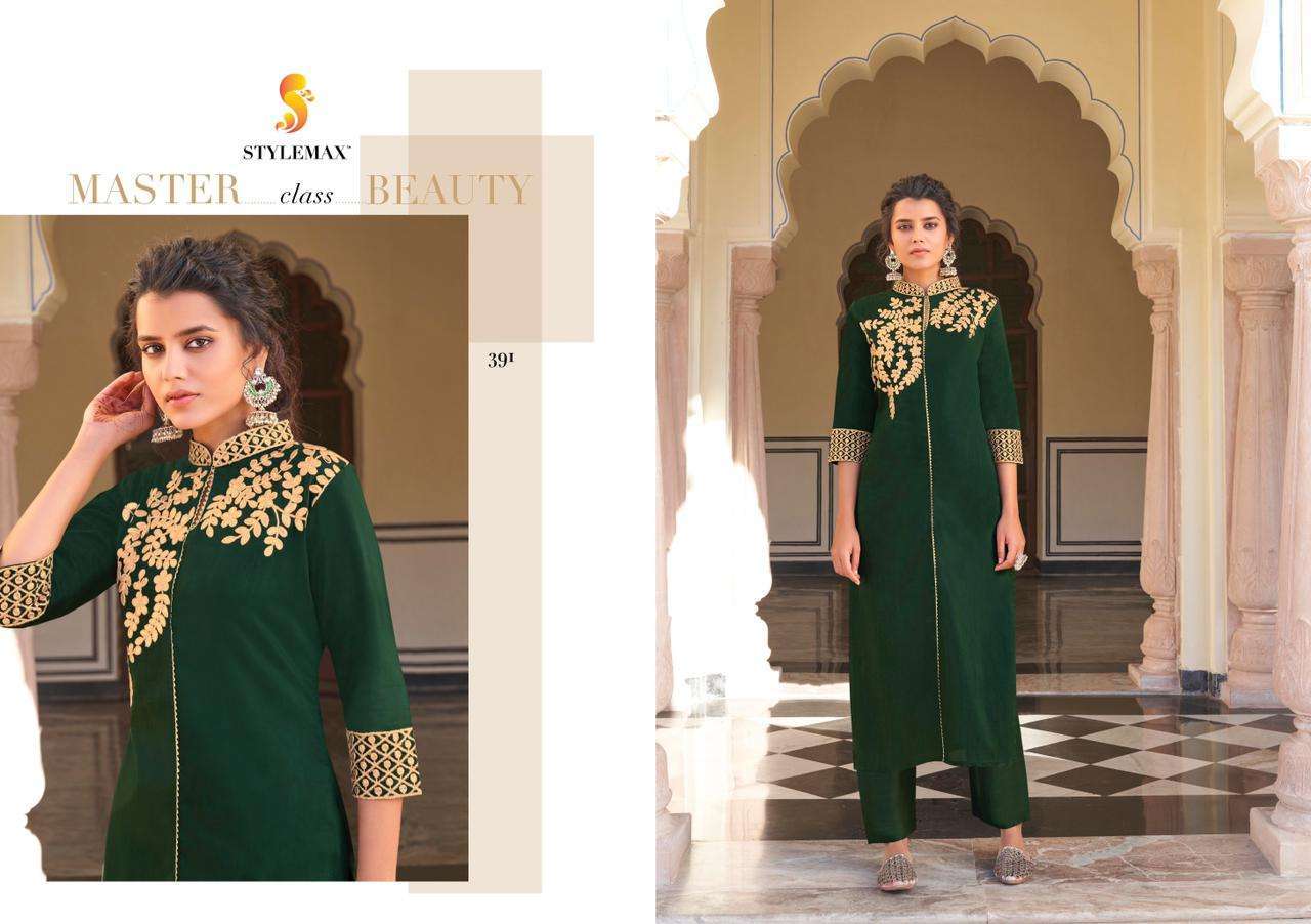 Stylemax Ameera Vol 1 Viscose With Embroidery Work Kurti With Bottom Kurtis Catalog