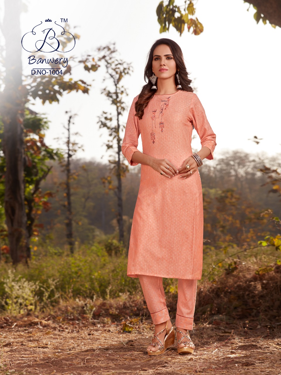 Banwery Presents Brand New Top Bottom Kurtis With Pants Catalog