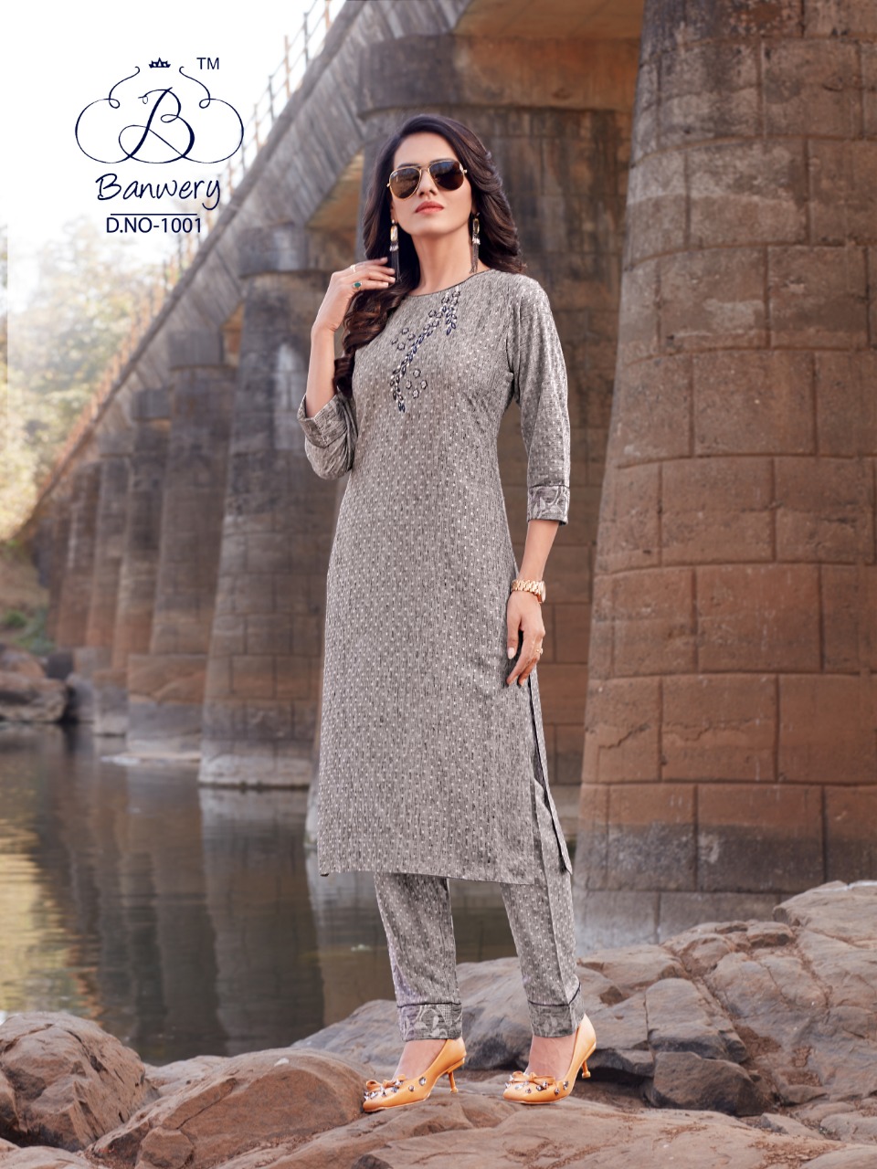 Banwery Presents Brand New Top Bottom Kurtis With Pants Catalog