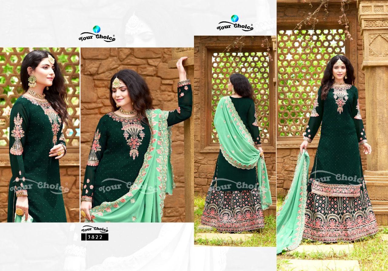 Your Choice Rich Look Vol  4 Designer Salwar Suits Catalog