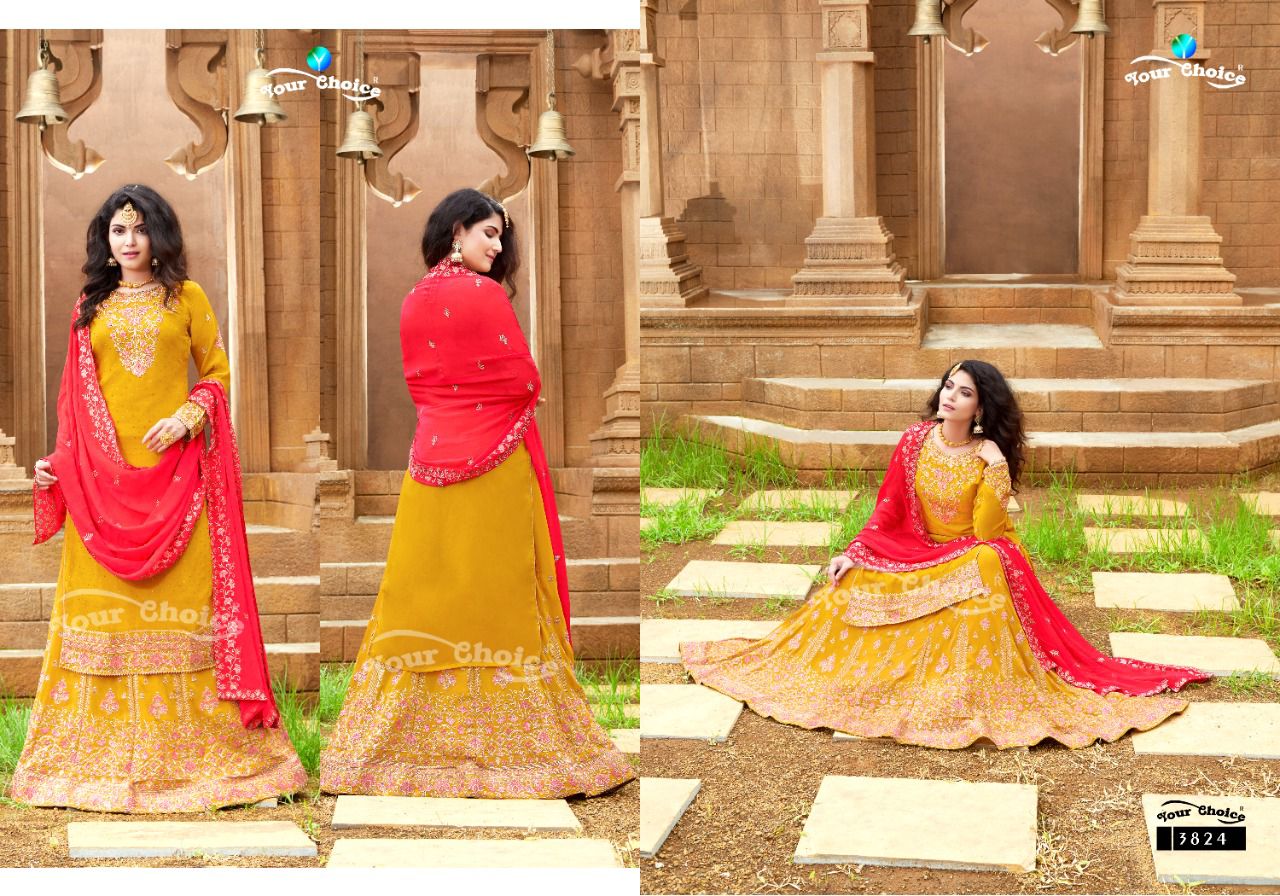 Your Choice Rich Look Vol  4 Designer Salwar Suits Catalog