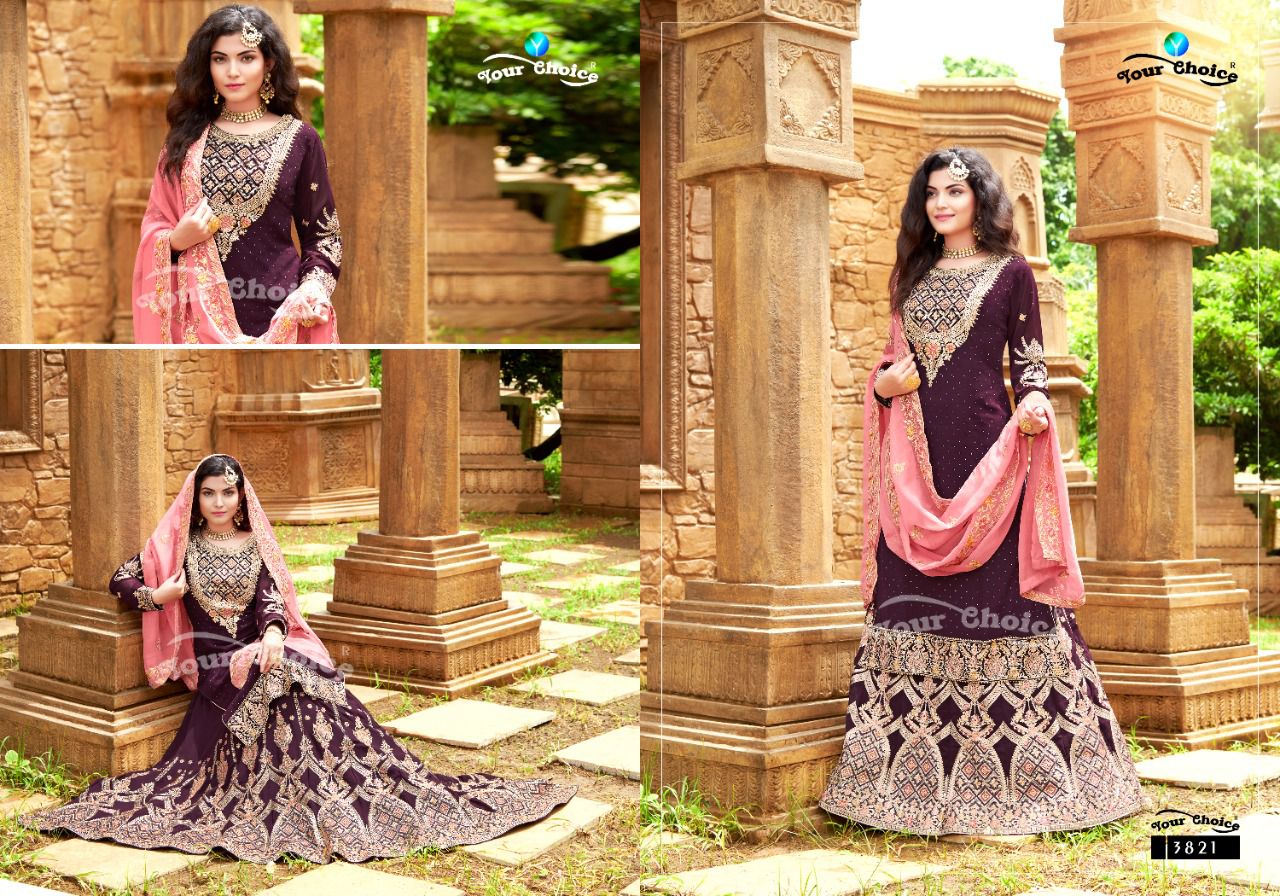 Your Choice Rich Look Vol  4 Designer Salwar Suits Catalog