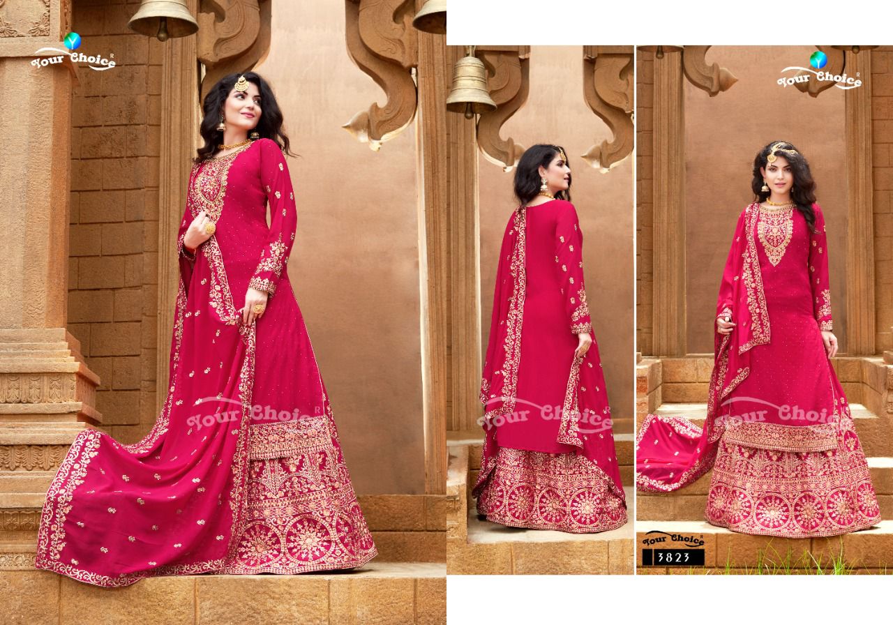 Your Choice Rich Look Vol  4 Designer Salwar Suits Catalog