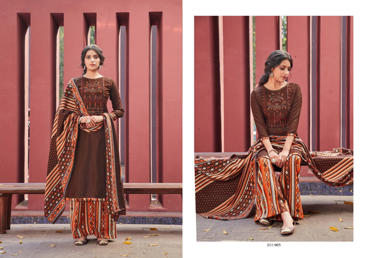 Zulfat Sohini Designer Pashmina Dress Material Catalog