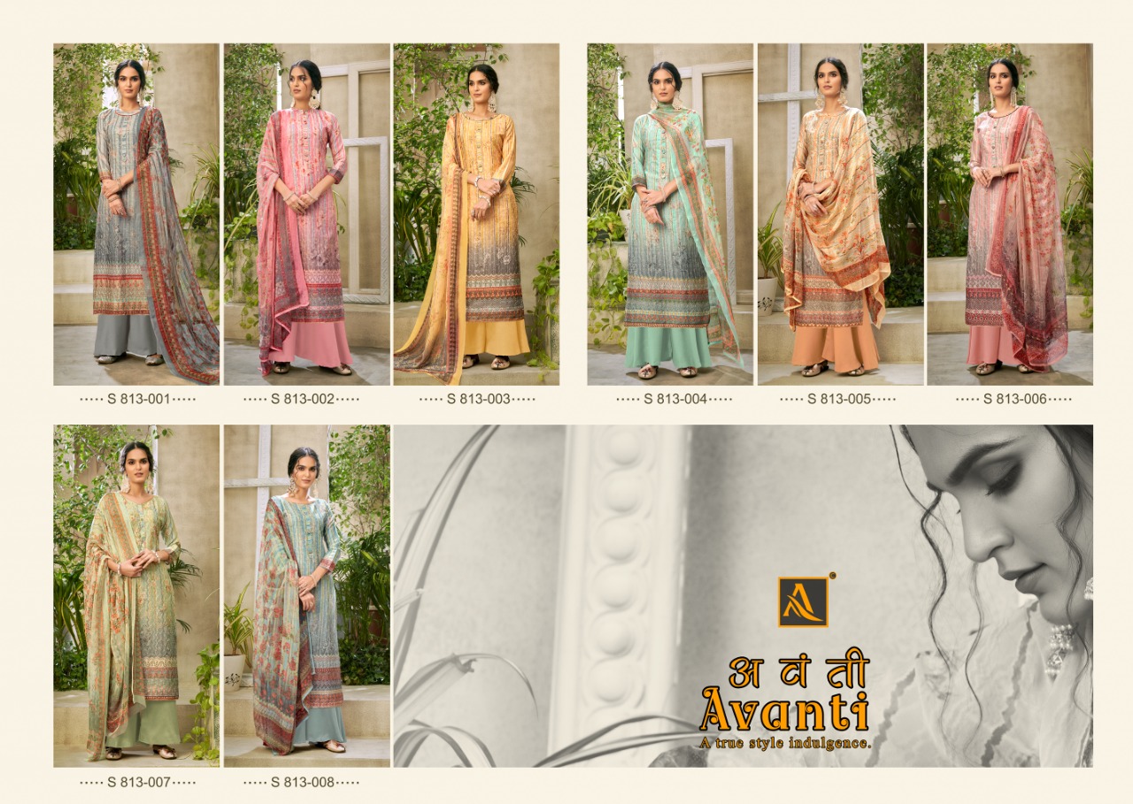 Alok Avanti  Vol 2 Jam Digital Print Designer Dress Material Catalog