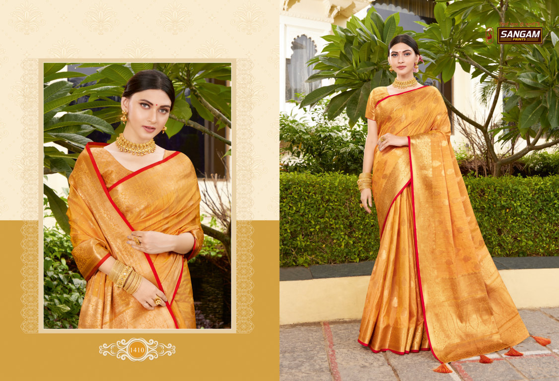 Sangam Presents Sakhi Saheli Designer Silk Saree Collection