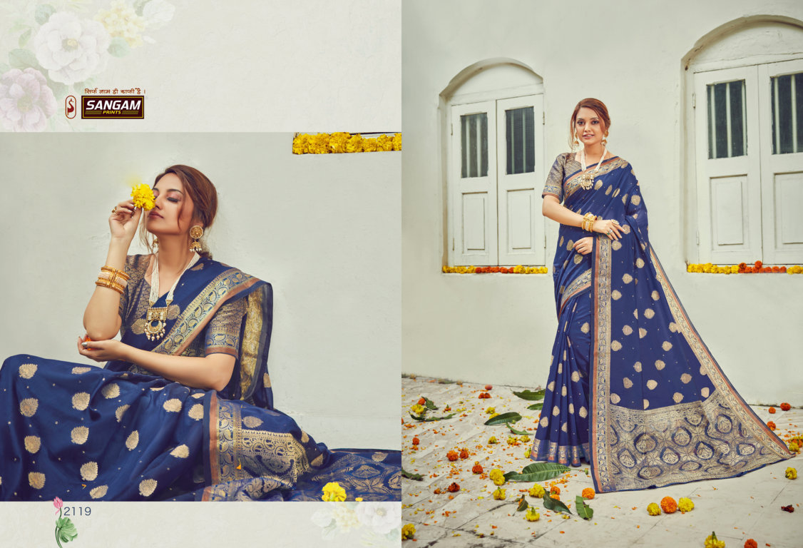Sangam Presents Korvai Cotton Handloom Sarees