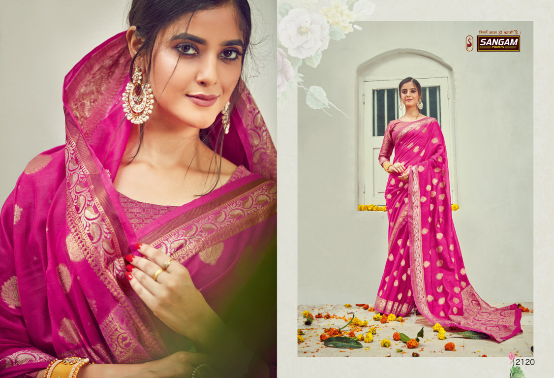 Sangam Presents Korvai Cotton Handloom Sarees