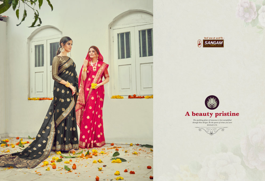 Sangam Presents Korvai Cotton Handloom Sarees