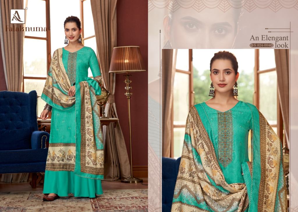 Alok Falaknuma Winter Wear Wool Pashima Catalog