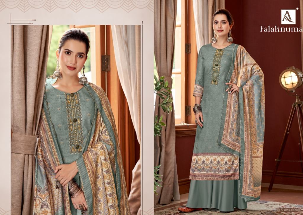 Alok Falaknuma Winter Wear Wool Pashima Catalog