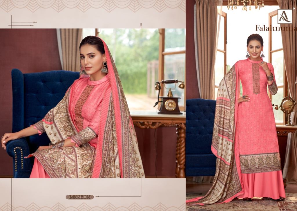 Alok Falaknuma Winter Wear Wool Pashima Catalog