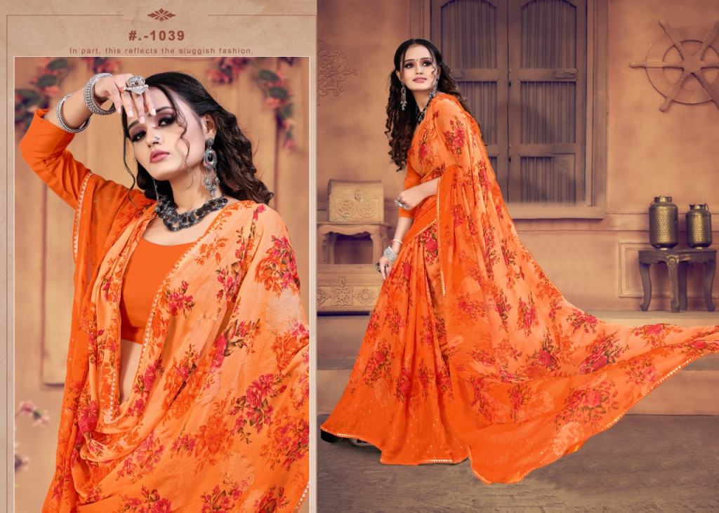 Alveera Casual Wear Sarees Catalog
